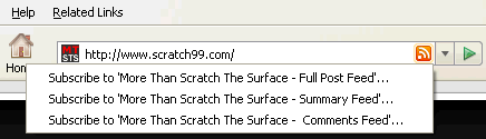 Feed Autodiscovery Screenshot 2